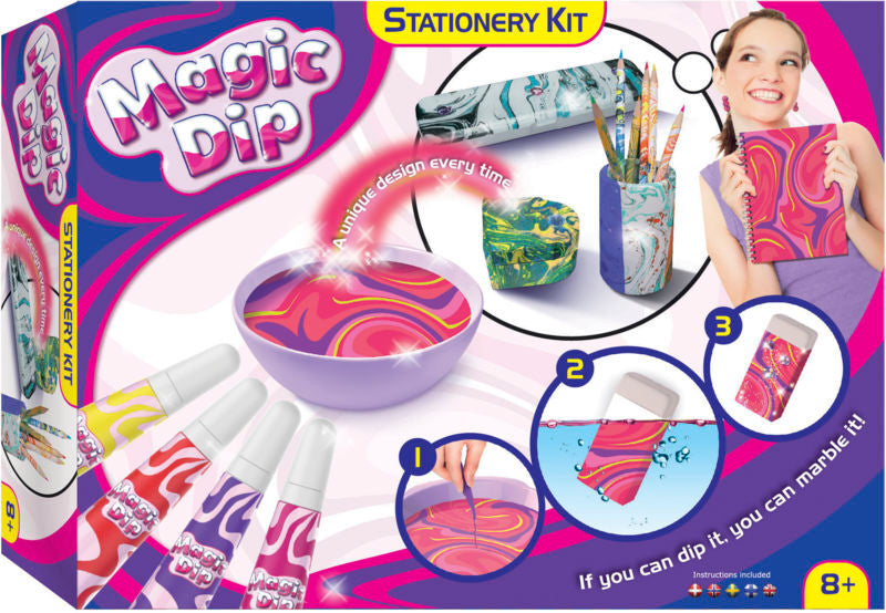 MAGIC DIP PAINT KIT / 6 PAINTS AND ACCESSORIES
