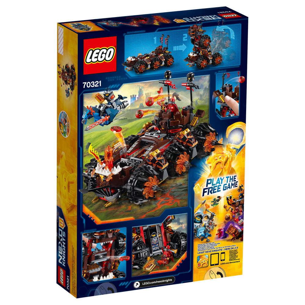 70321 LEGO NEXO KNIGHTS GENERAL MAGMARS BELEJRINGSMASKINE