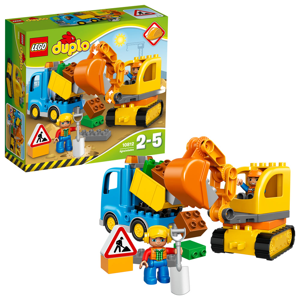 10812 LEGO DUPLO Town Lastbil og gravemaskine på larvefødder
