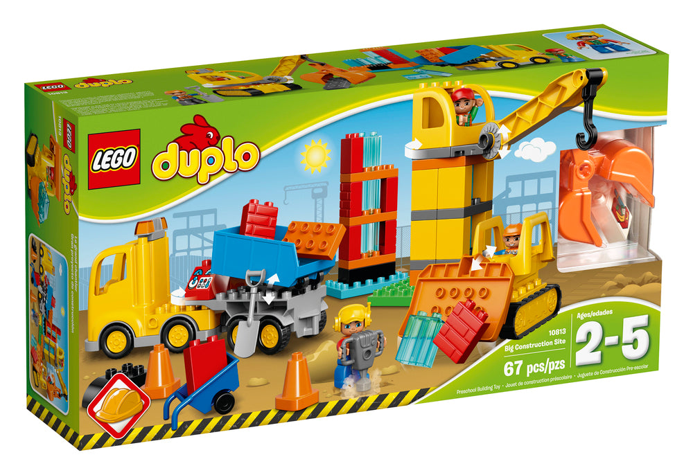 10813 LEGO DUPLO TOWN STOR BYGGEPLADS