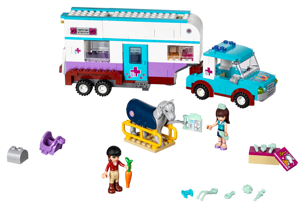 41125 LEGO FRIENDS DYRLÆGENS HESTETRAILER