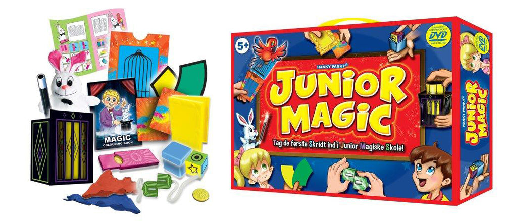 JUNIOR MAGISKE SKOLE SÆT MED DVD