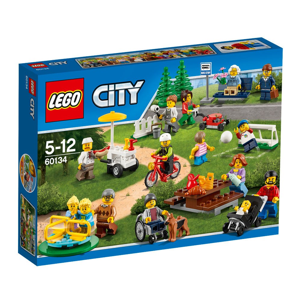 60134 LEGO CITY SJOV I PARKEN FOLK FRA BYEN