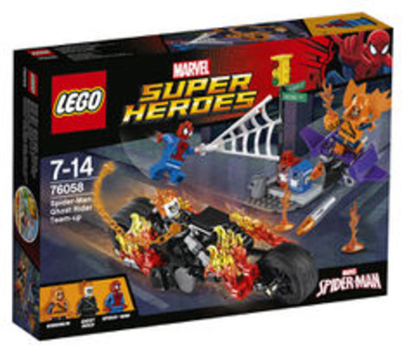76058 LEGO SUPER HEROES SPIDERMAN FÆLLES KAMP MED GHOSTRIDER