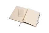 Notesbog Moleskine x-large sort m/192 linjerede ark hard