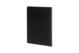 Notesbog Moleskine x-large sort m/192 linjerede ark hard