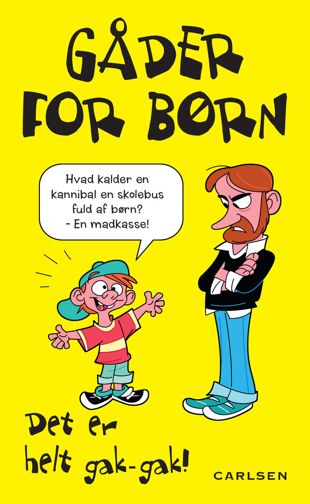 Gåder for børn - det er helt gak-gak! (bestil kolli 9788711567210)
