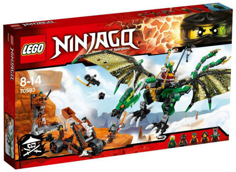 70593 LEGO NINJAGO DEN GRØNNE NRG-DRAGE