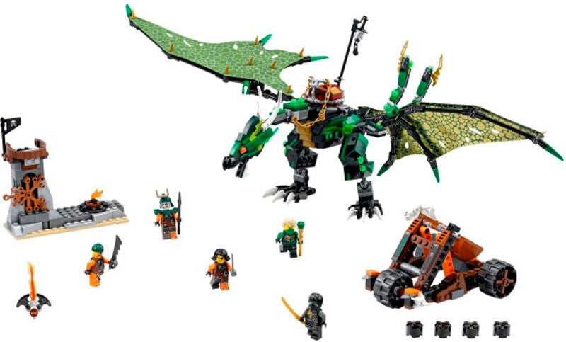 70593 LEGO NINJAGO DEN GRØNNE NRG-DRAGE