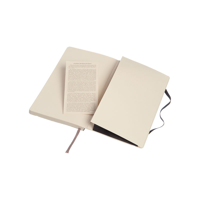 Notesbog Moleskine pocket sort m/192 prikket ark soft cover