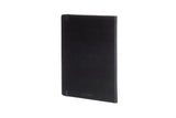 Notesbog Moleskine x-large sort m/192 blanke ark hard cover