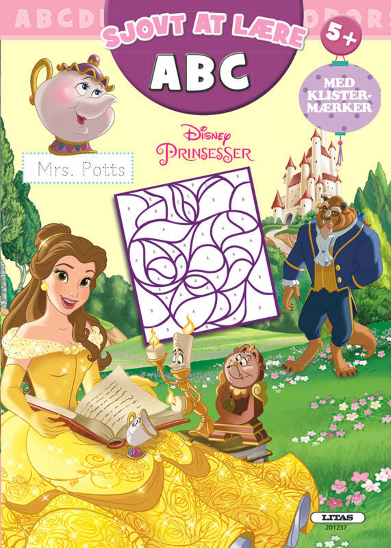 LEG & LÆR PRINSESSE ABC ( kolli 6 )