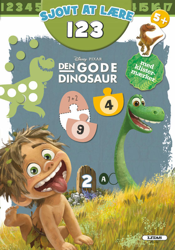 SKOLESTARTS BOG - DEN GODE DINOSAUR 123