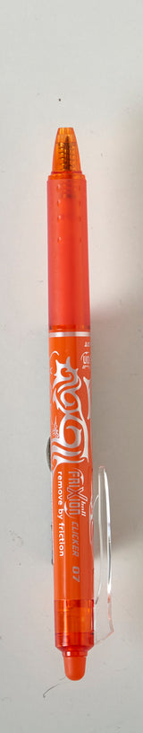 BALL-LINER PILOT FRIXION CLICKER 07 ORANGE