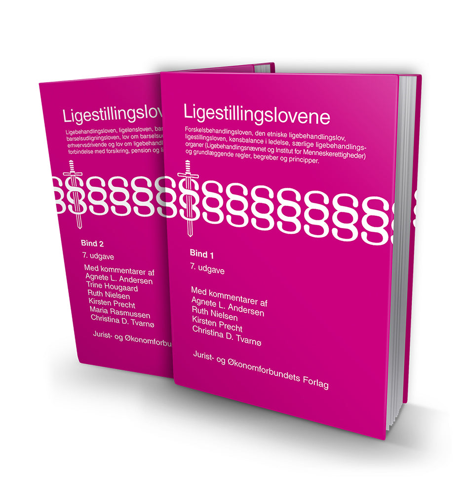 Ligestillingslovene bind 1 & 2