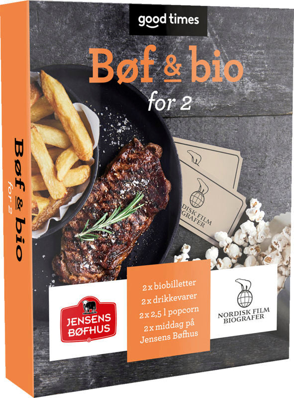 GOOD TIMES BØF OG BIO FOR 2 BOX