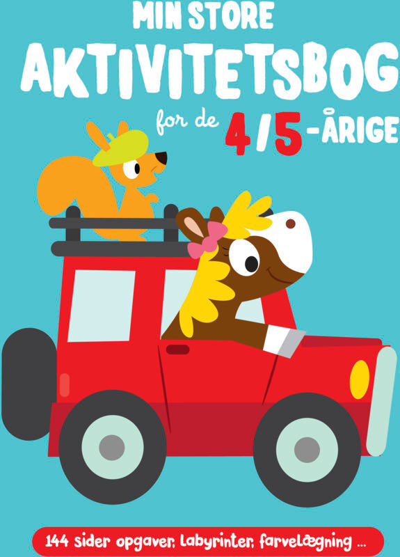 MIN STORE AKTIVITETSBOG FOR DE 4/5 - ÅRIGE