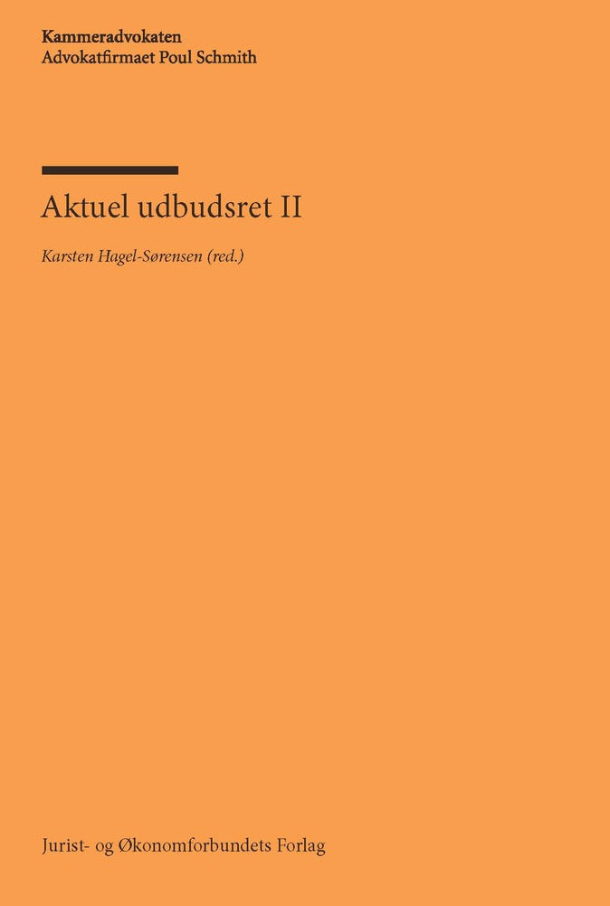 Aktuel udbudsret II