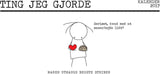Ting jeg gjorde - kalender 2017