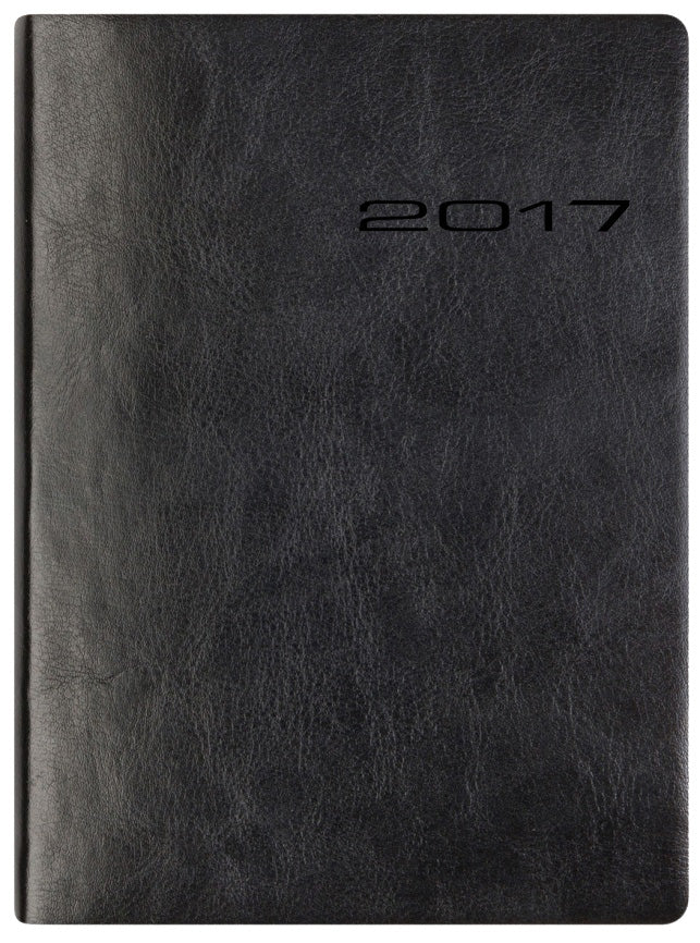 KALENDER 2017 LETTS LECASSA A5 UGE SORT