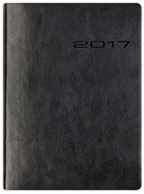 KALENDER 2017 LETTS LECASSA A5 UGE SORT