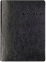 KALENDER 2017 LETTS LECASSA A5 UGE SORT