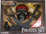 PIRAT SÆT - MASKE, SVÆRD, TELESKOP