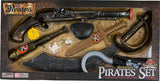 PIRAT SÆT - PISTOL, SVÆRD, TELESKOP