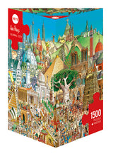PUSLESPIL DEN GLOBALE BY 1500 BRIKKER
