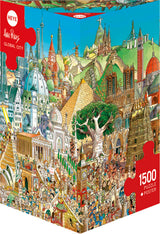 PUSLESPIL DEN GLOBALE BY 1500 BRIKKER