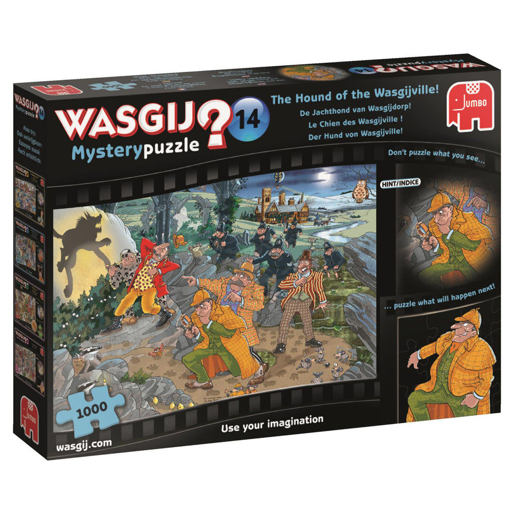WASGIJ PUSLESPIL, 1000 BRIKKER ASST