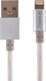 SANDBERG EXCELENCE LGHTNING SILVER 1M
