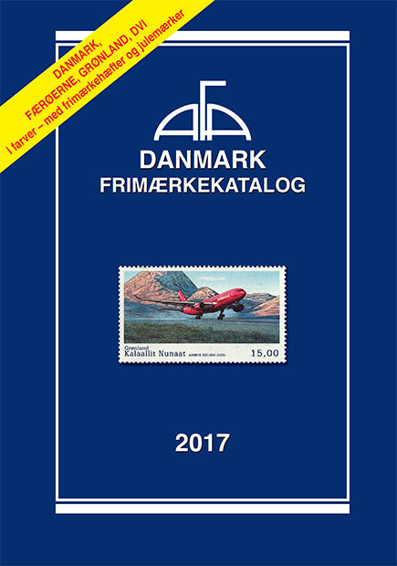 AFA Danmark, Færøerne, Grønland, Dansk Vestindien frimærkekatalog