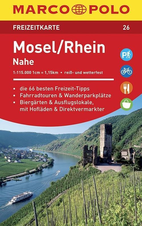 Mosel, Rhein, Nahe