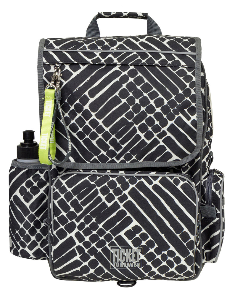 SKOLETASKE TICKET TO HEAVEN JET BLACK GRATE