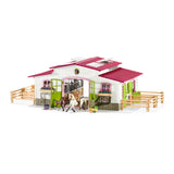 Schleich ride center med rytter og heste