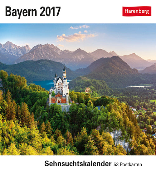Bayern postkortkalender 2017