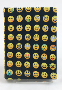 BOGBIND STRÆKBART A4 SMILEY SORT