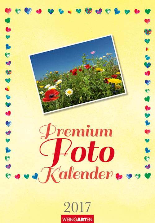 Premium Foto Kalender Hjerter 2017