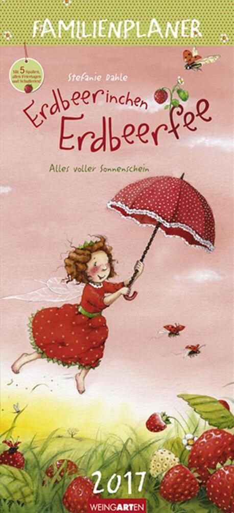 Familienplaner Erdbeerinchen - Strawberry Girl 2017