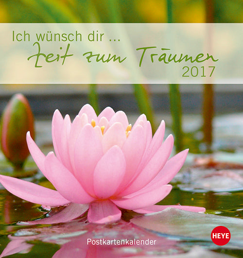 Wünsch dir Träume Postkortkalender 2017