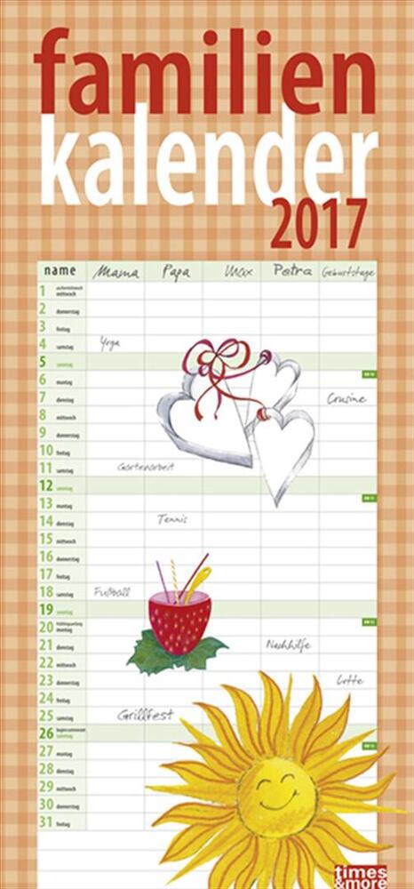 Familienplaner Schaffner 2017
