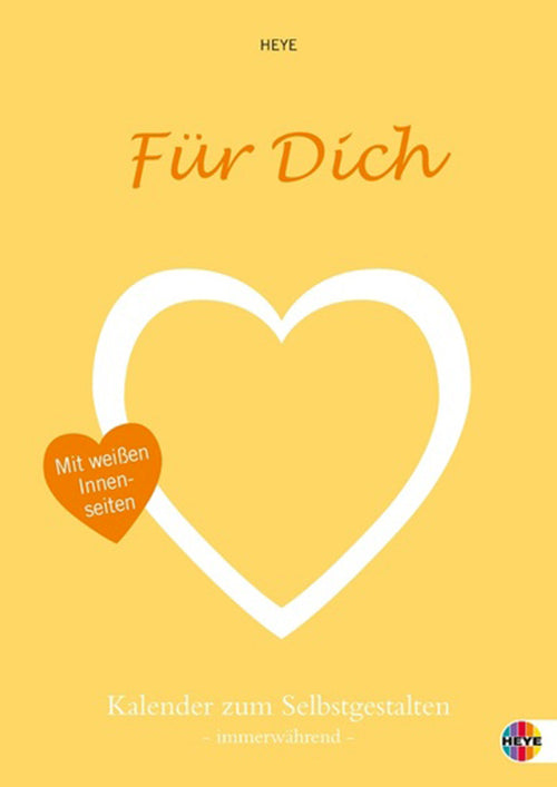 Für Dich Bastelkalender weiß 2017