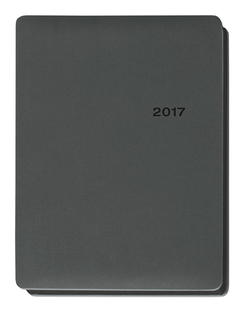 Tabletcalendar anthrazit groß 2017