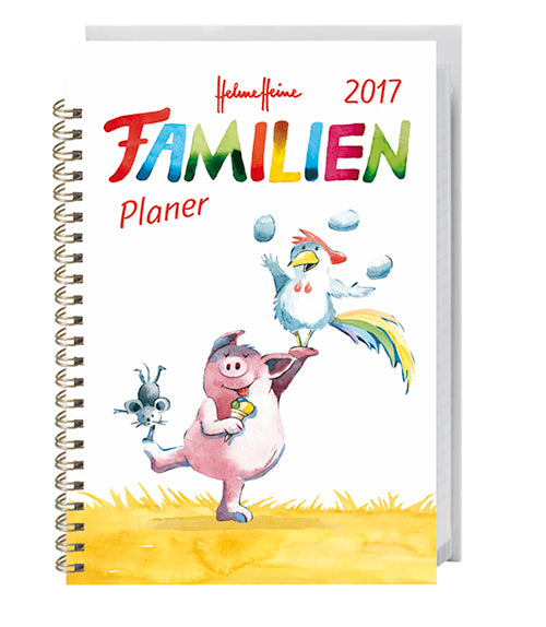 Helme Heine Familienplaner Buch A6 2017