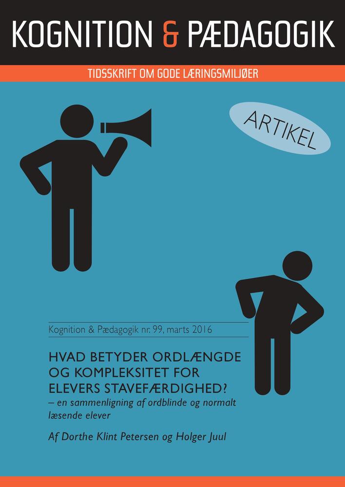 Hvad betyder ordlængde og kompleksitet for elevers stavefærdighed?