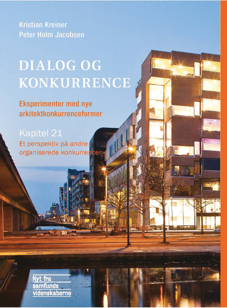 Dialog og konkurrence Et perspektiv på andre organiserede konkurrencer