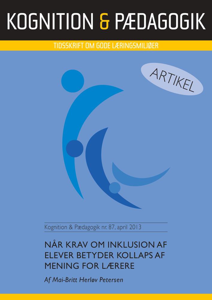 Når krav om inklusion af elever betyder kollaps af mening for lærere
