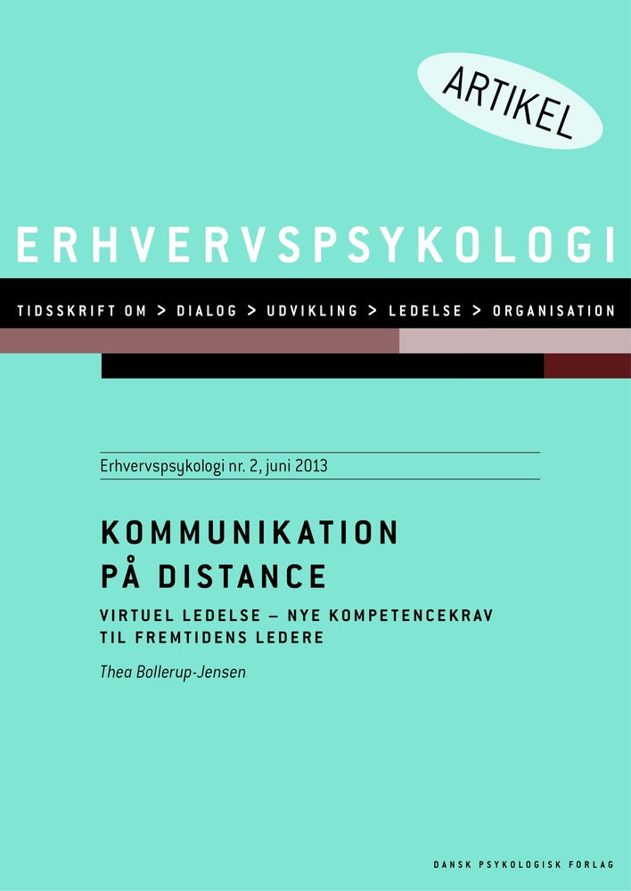 Kommunikation på distance