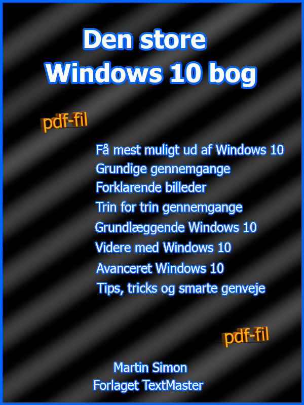 Den store Windows 10 bog